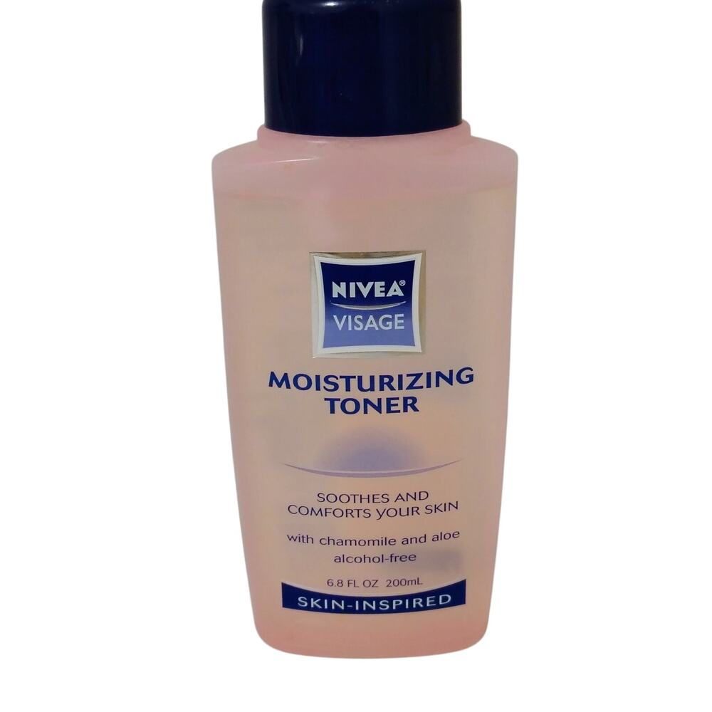 Nivea Visage Moisturizing Toner 6.8 oz. Chamomile Aloe Alcohol Free 90% RARE